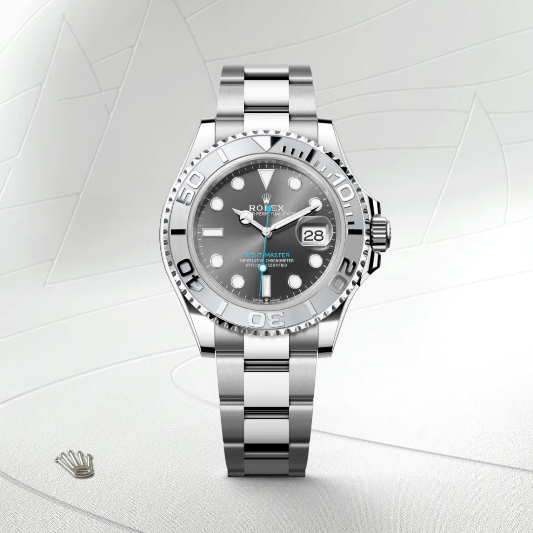 Rolex Yacht-Master in Oystersteel And Platinum, M126622-0001 - Knar Jewellery