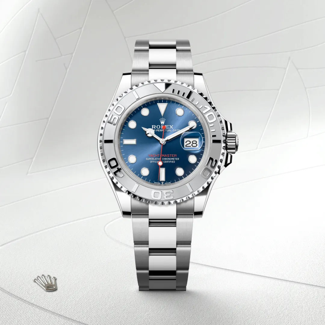 Rolex Yacht-Master in Oystersteel And Platinum, M126622-0002 - Knar Jewellery