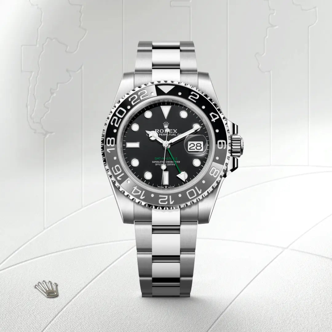 Rolex GMT-Master II in Oystersteel, M126710GRNR-0004 - Knar Jewellery