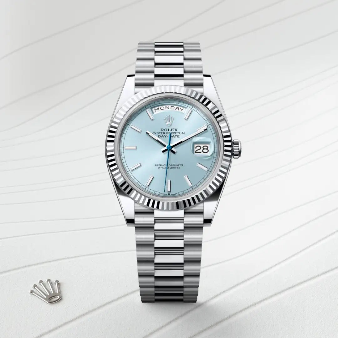Rolex Day-Date in Platinum, M228236-0018 - Knar Jewellery