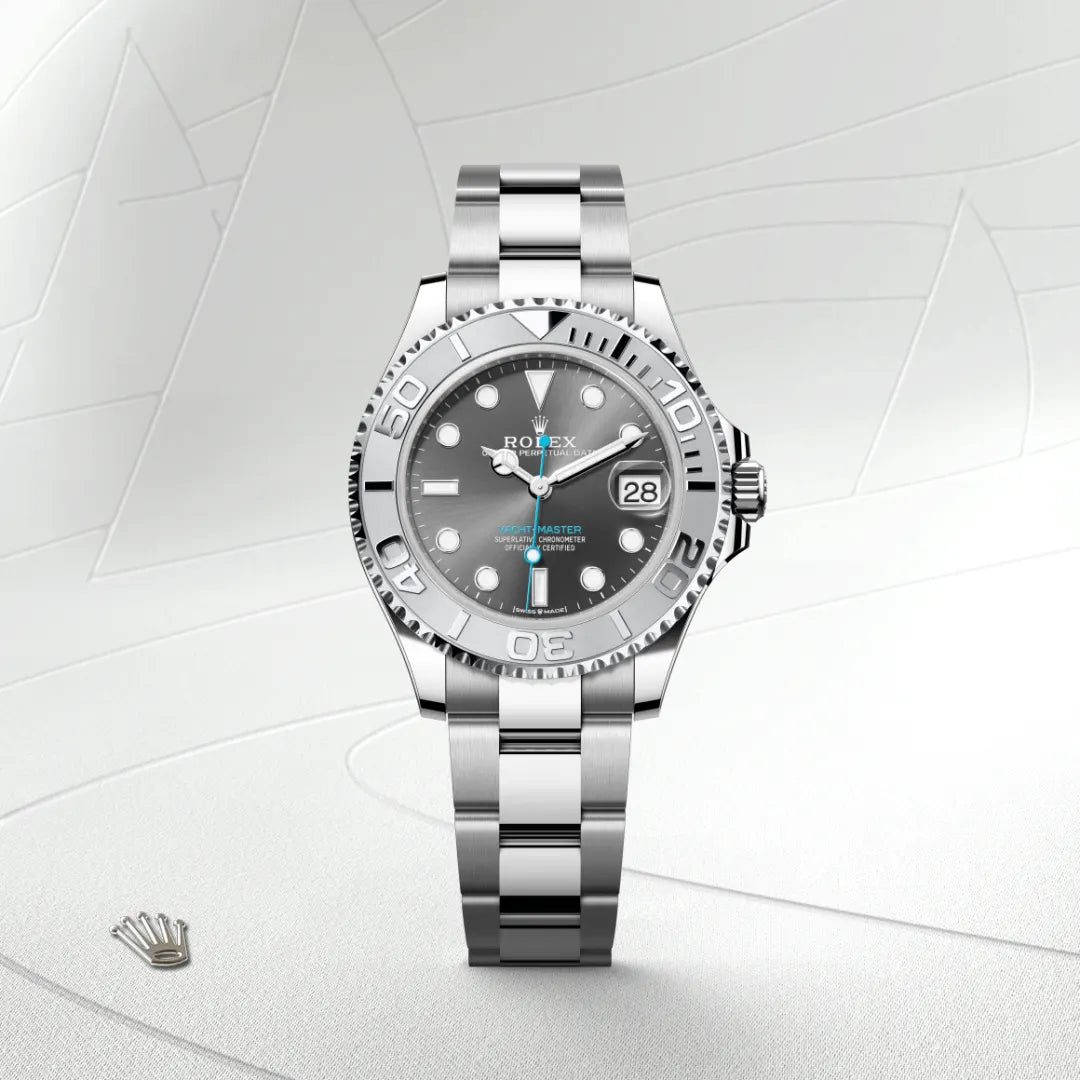 Rolex Yacht-Master in Oystersteel And Platinum, M268622-0002 - Knar Jewellery