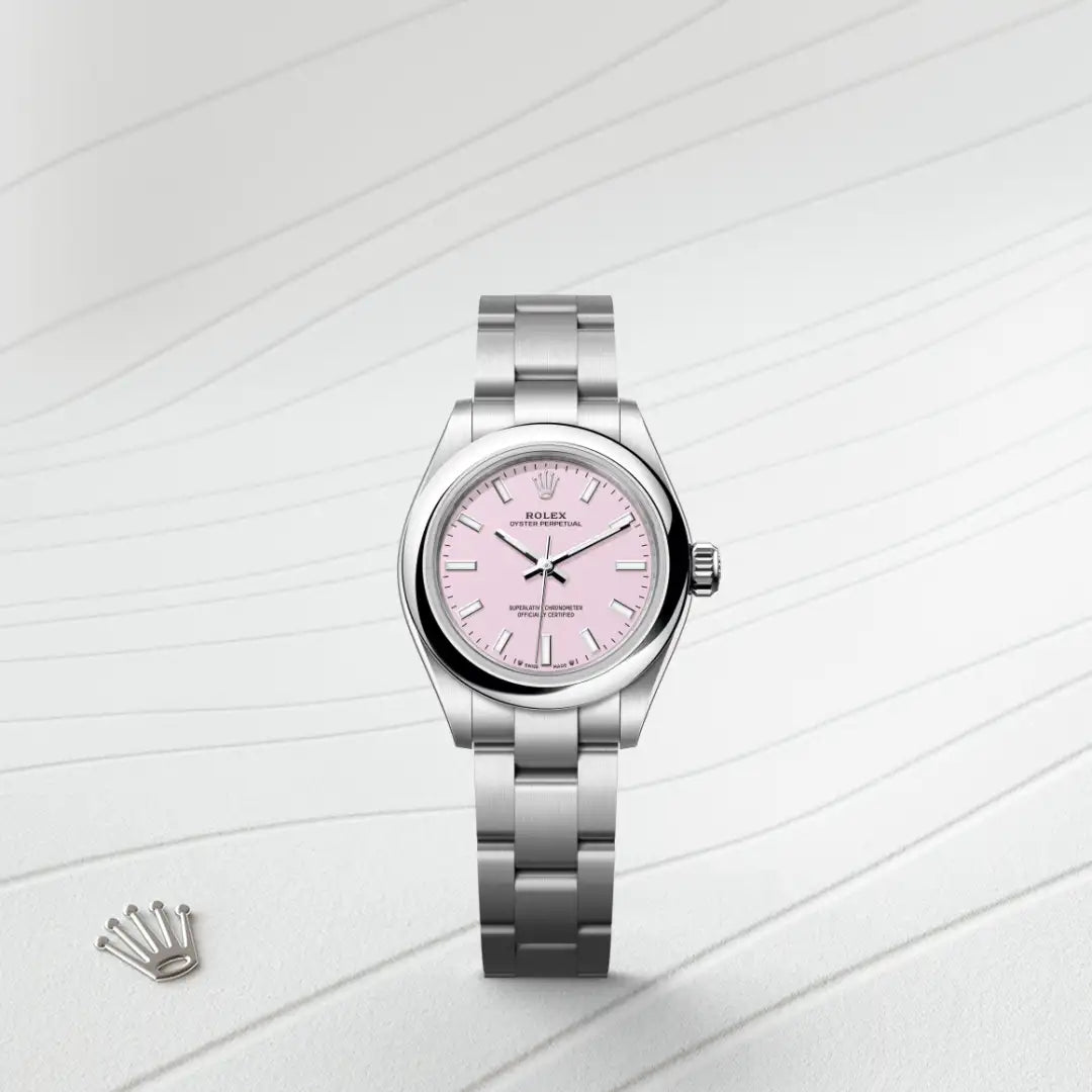 Rolex Oyster Perpetual in Oystersteel, M276200-0009 - Knar Jewellery