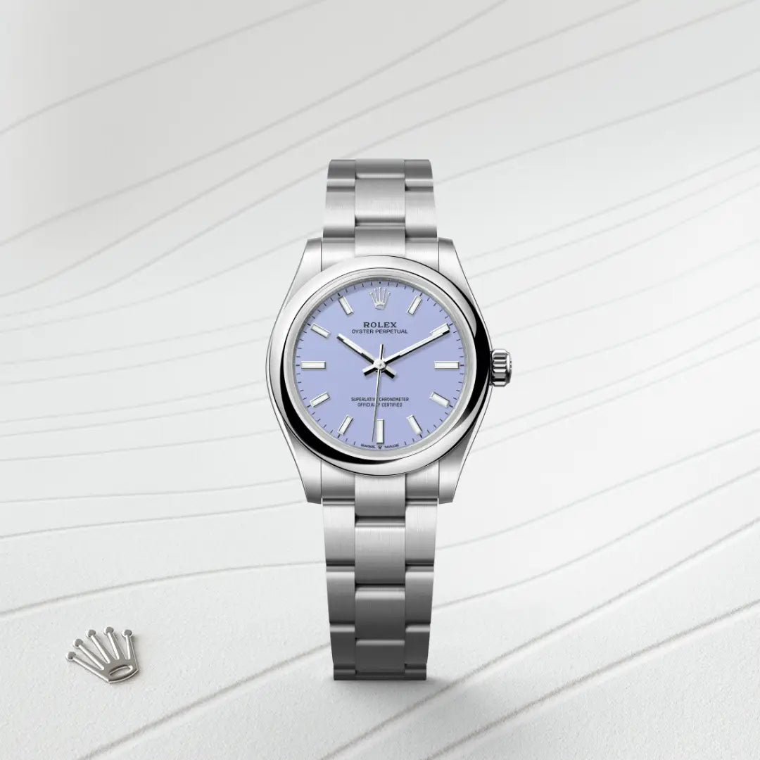 Rolex Oyster Perpetual in Oystersteel, M277200-0014 - Knar Jewellery