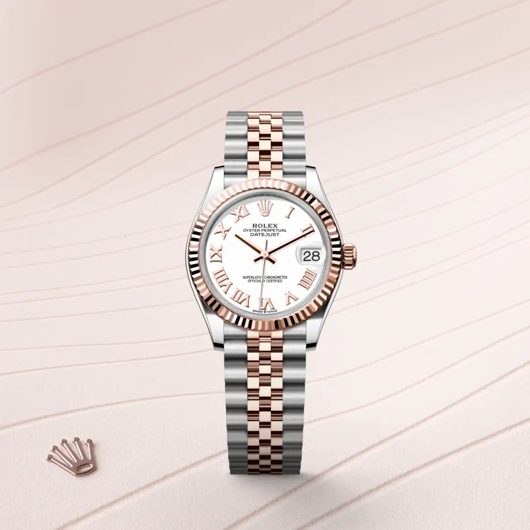 Rolex Datejust in Oystersteel And Everose Gold, M278271-0002 - Knar Jewellery
