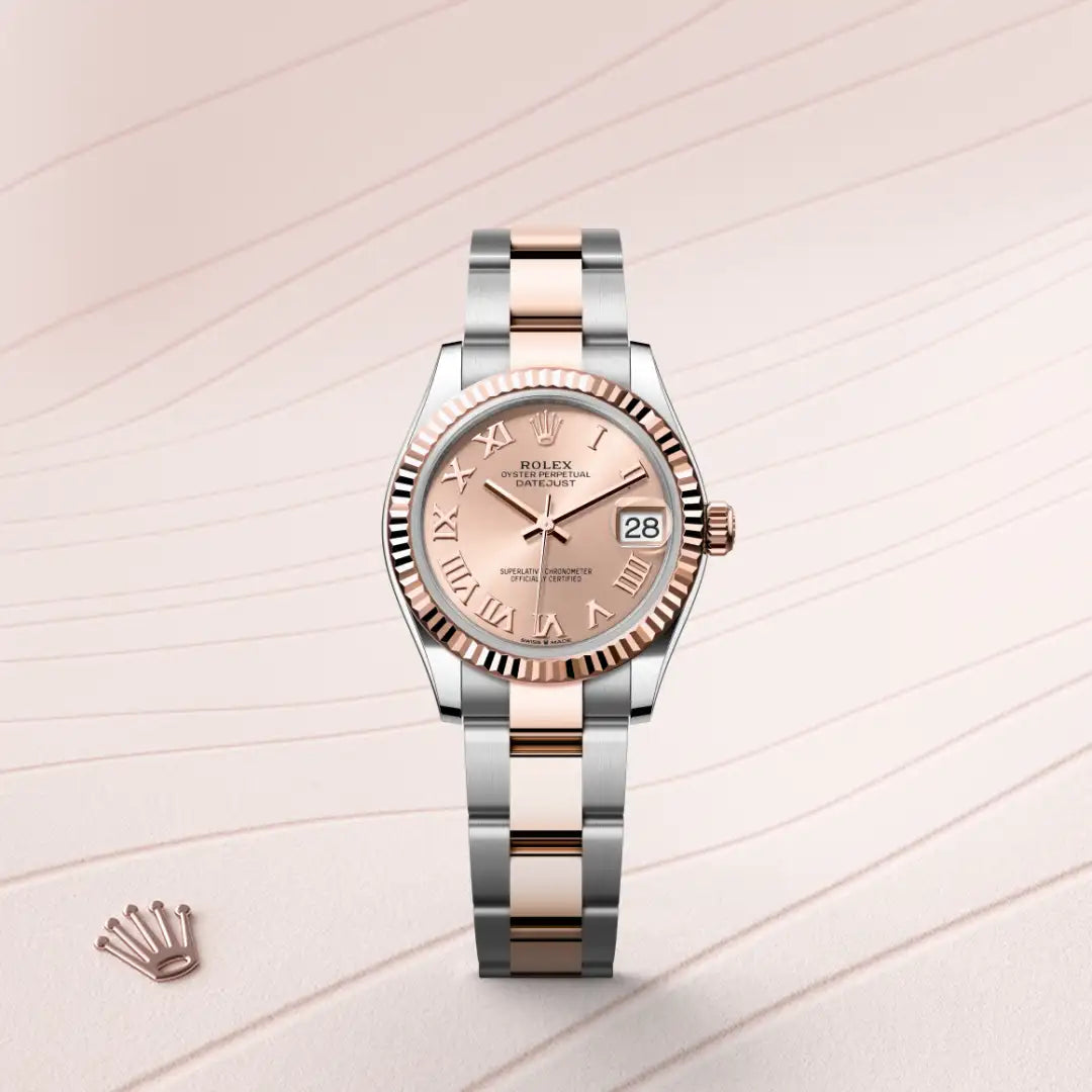 Rolex Datejust in Oystersteel And Everose Gold, M278271-0005 - Knar Jewellery