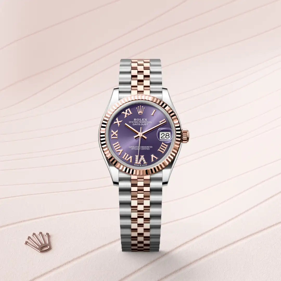 Rolex Datejust in Oystersteel And Everose Gold, M278271-0020 - Knar Jewellery