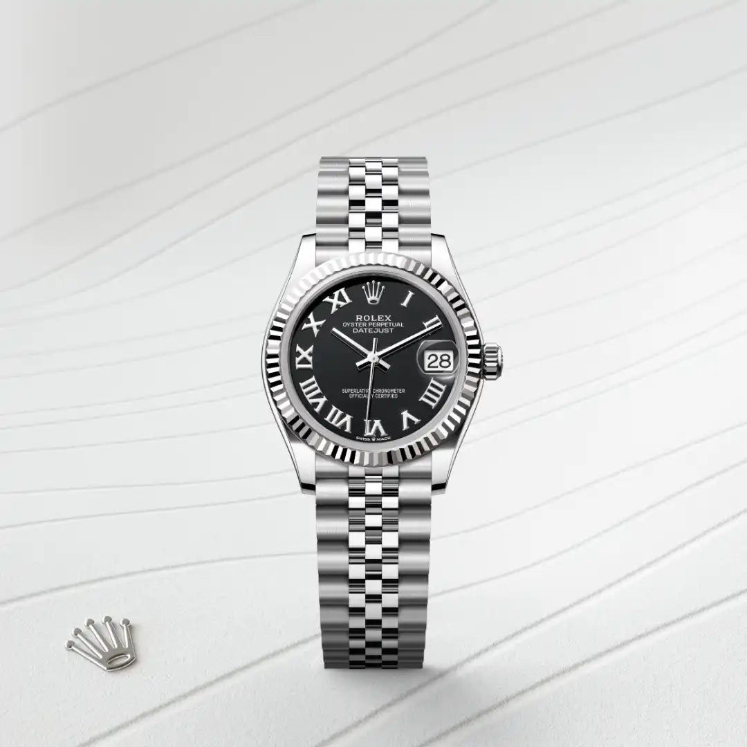 Rolex Datejust in Oystersteel And White Gold, M278274-0002 - Knar Jewellery