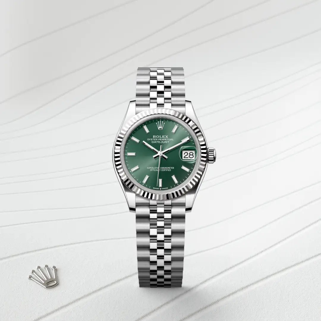 Rolex Datejust in Oystersteel And White Gold, M278274-0018 - Knar Jewellery