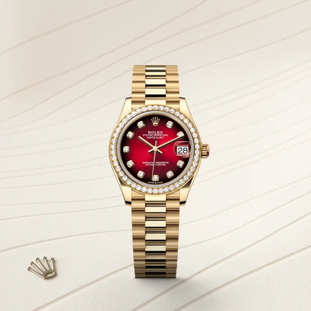 Rolex Datejust in Yellow Gold, M278288RBR-0041 - Knar Jewellery