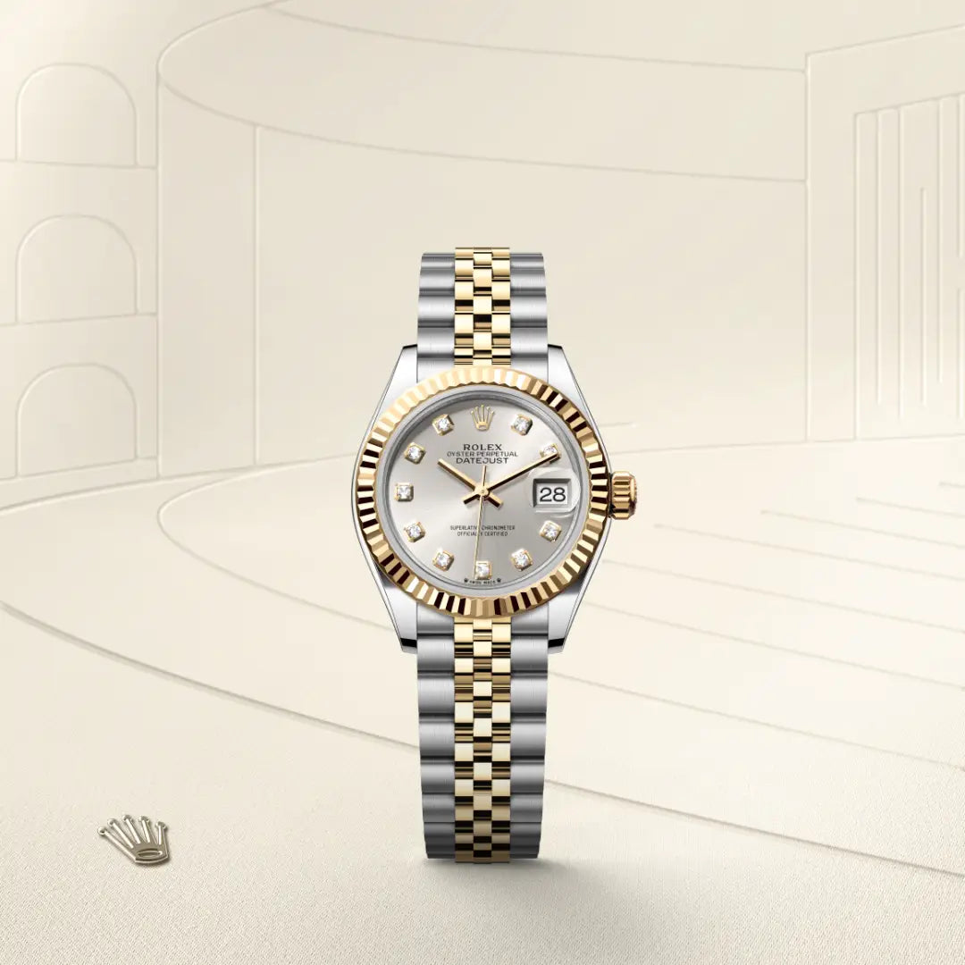Rolex Lady-Datejust in Oystersteel And Yellow Gold, M279173-0007 - Knar Jewellery