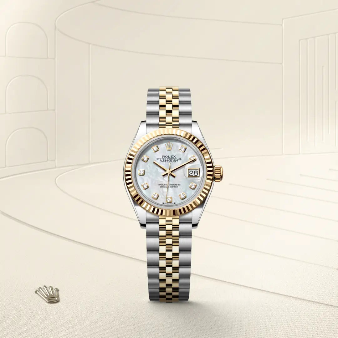 Rolex Lady-Datejust in Oystersteel And Yellow Gold, M279173-0013 - Knar Jewellery
