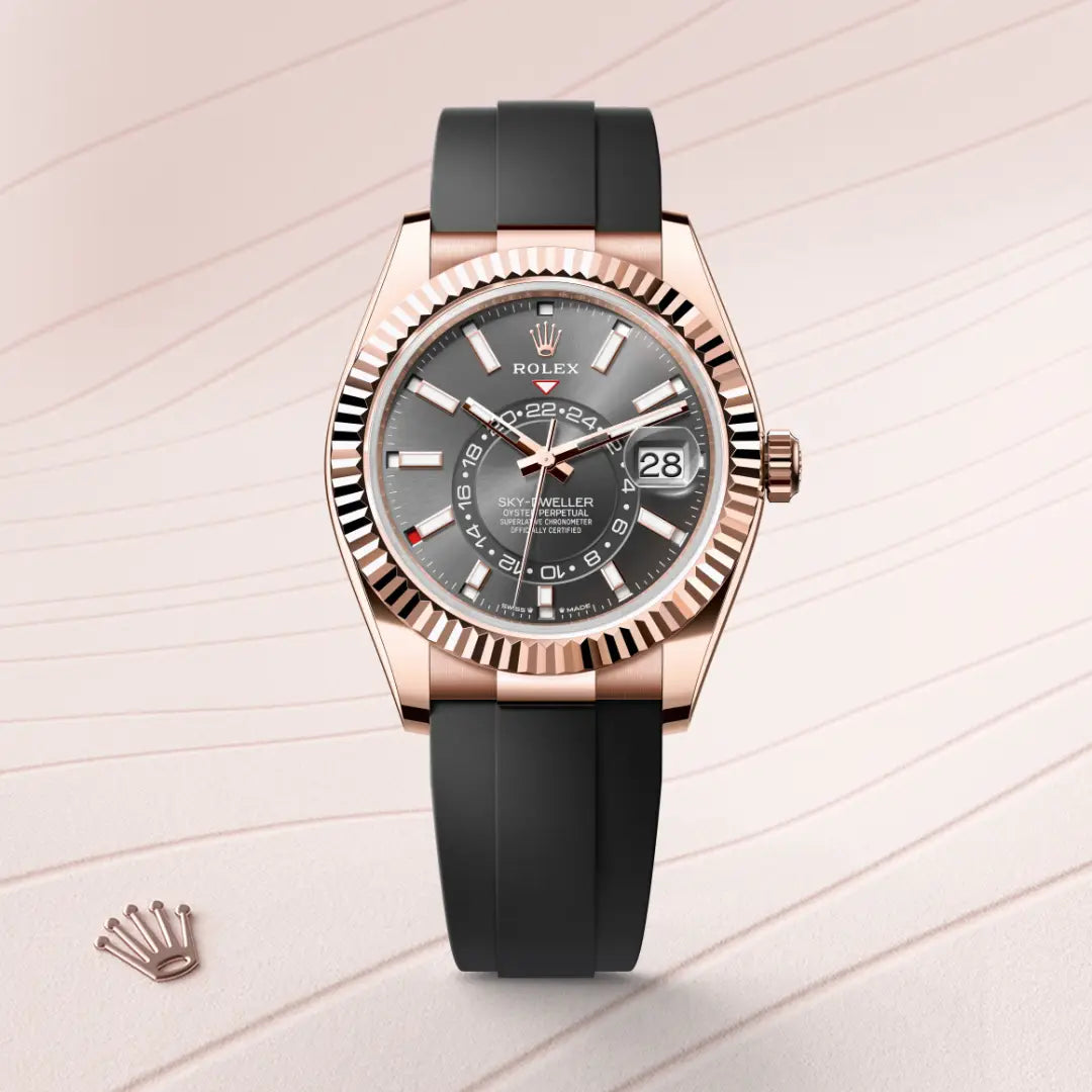 Rolex Sky-Dweller in Everose Gold, M336235-0004 - Knar Jewellery