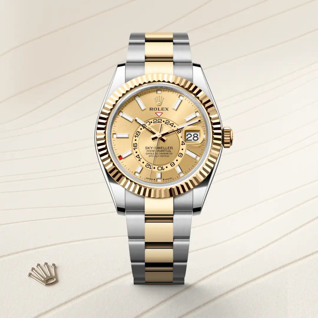 Rolex Sky-Dweller in Oystersteel And Yellow Gold, M336933-0001 - Knar Jewellery
