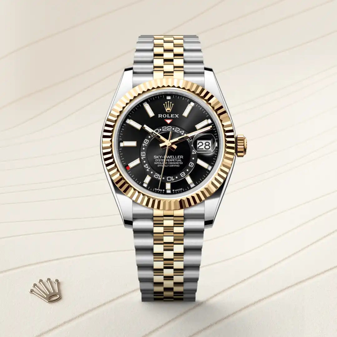 Rolex Sky-Dweller in Oystersteel And Yellow Gold, M336933-0004 - Knar Jewellery