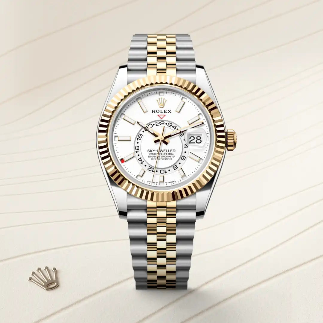 Rolex Sky-Dweller in Oystersteel And Yellow Gold, M336933-0006 - Knar Jewellery