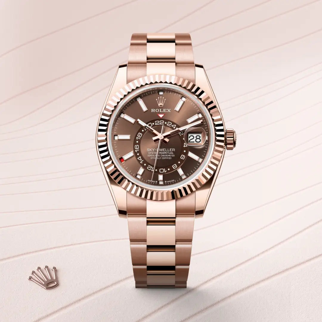 Rolex Sky-Dweller in Everose Gold, M336935-0002 - Knar Jewellery