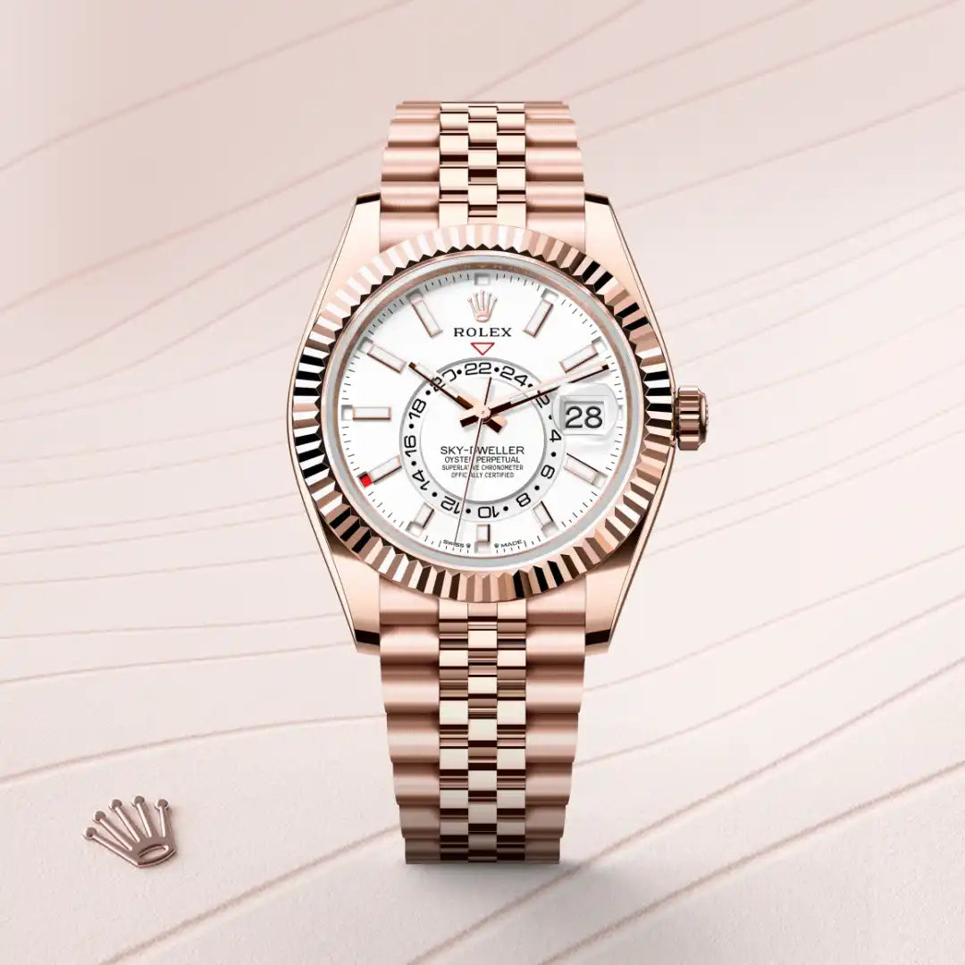 Rolex Sky-Dweller in Everose Gold, M336935-0007 - Knar Jewellery