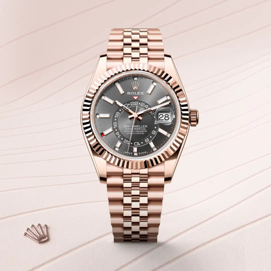 Rolex Sky-Dweller in Everose Gold, M336935-0008 - Knar Jewellery