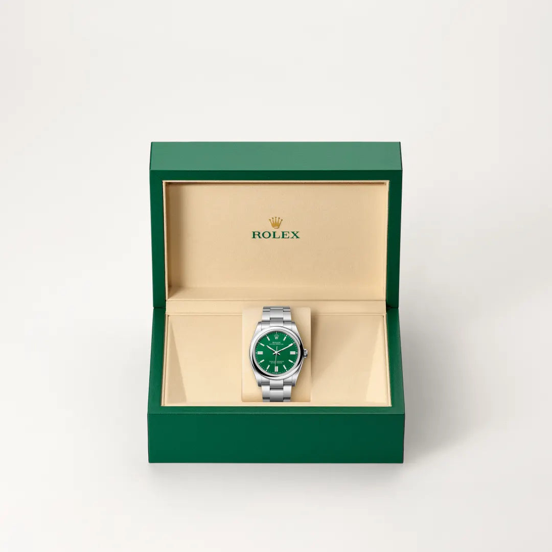 Rolex Oyster Perpetual in Oystersteel, M126000-0005 - Knar Jewellery