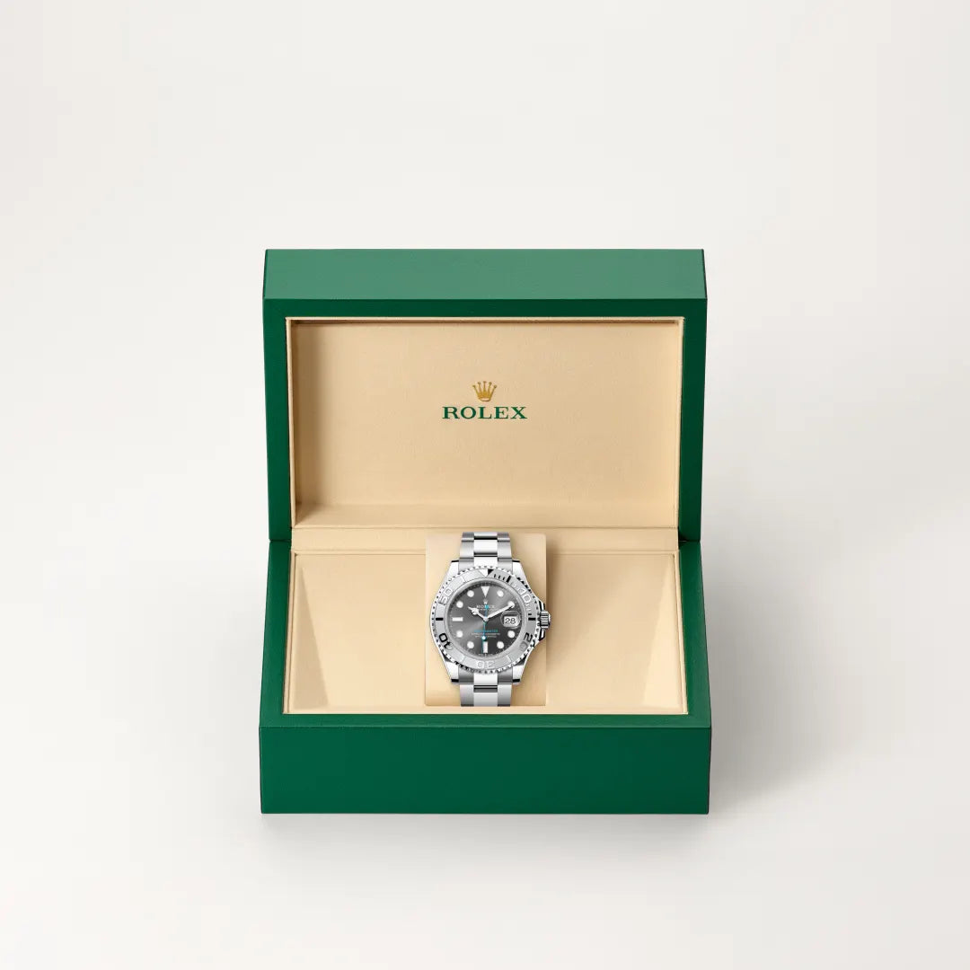 Rolex Yacht-Master in Oystersteel And Platinum, M126622-0001 - Knar Jewellery