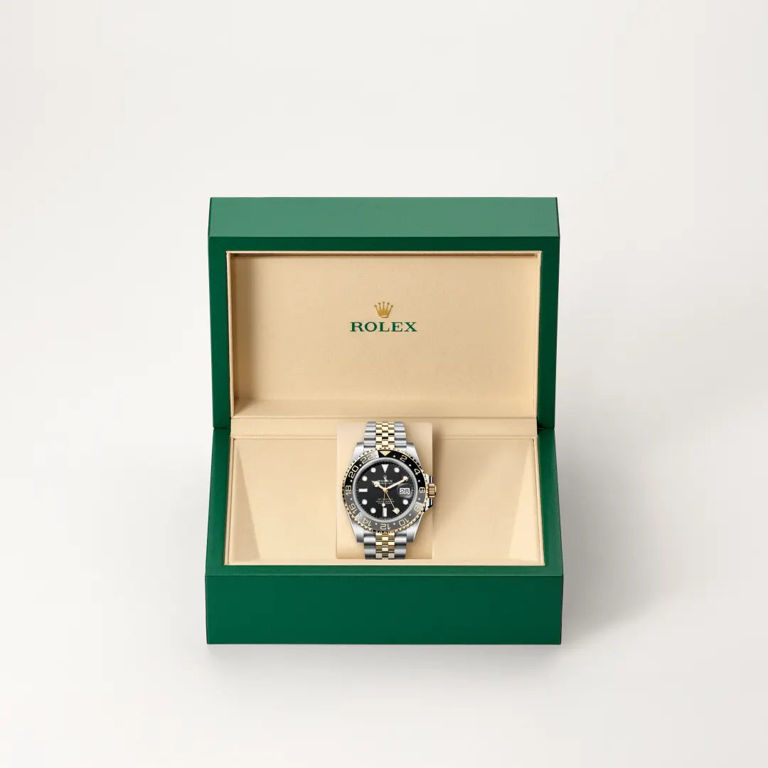 Rolex GMT-Master II in Oystersteel And Yellow Gold, M126713GRNR-0001 - Knar Jewellery