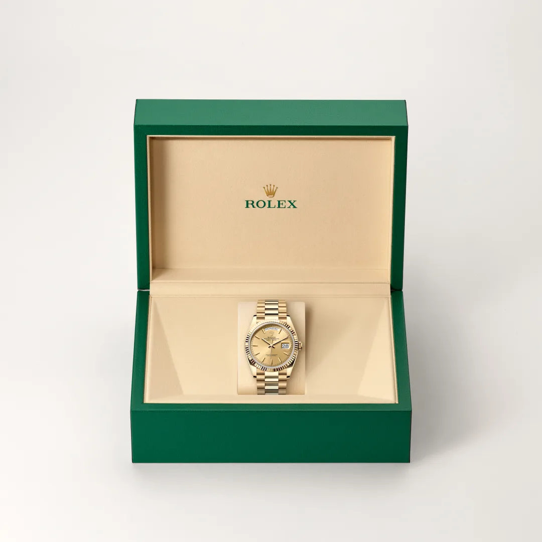 Rolex Day-Date in Yellow Gold, M128238-0045 - Knar Jewellery