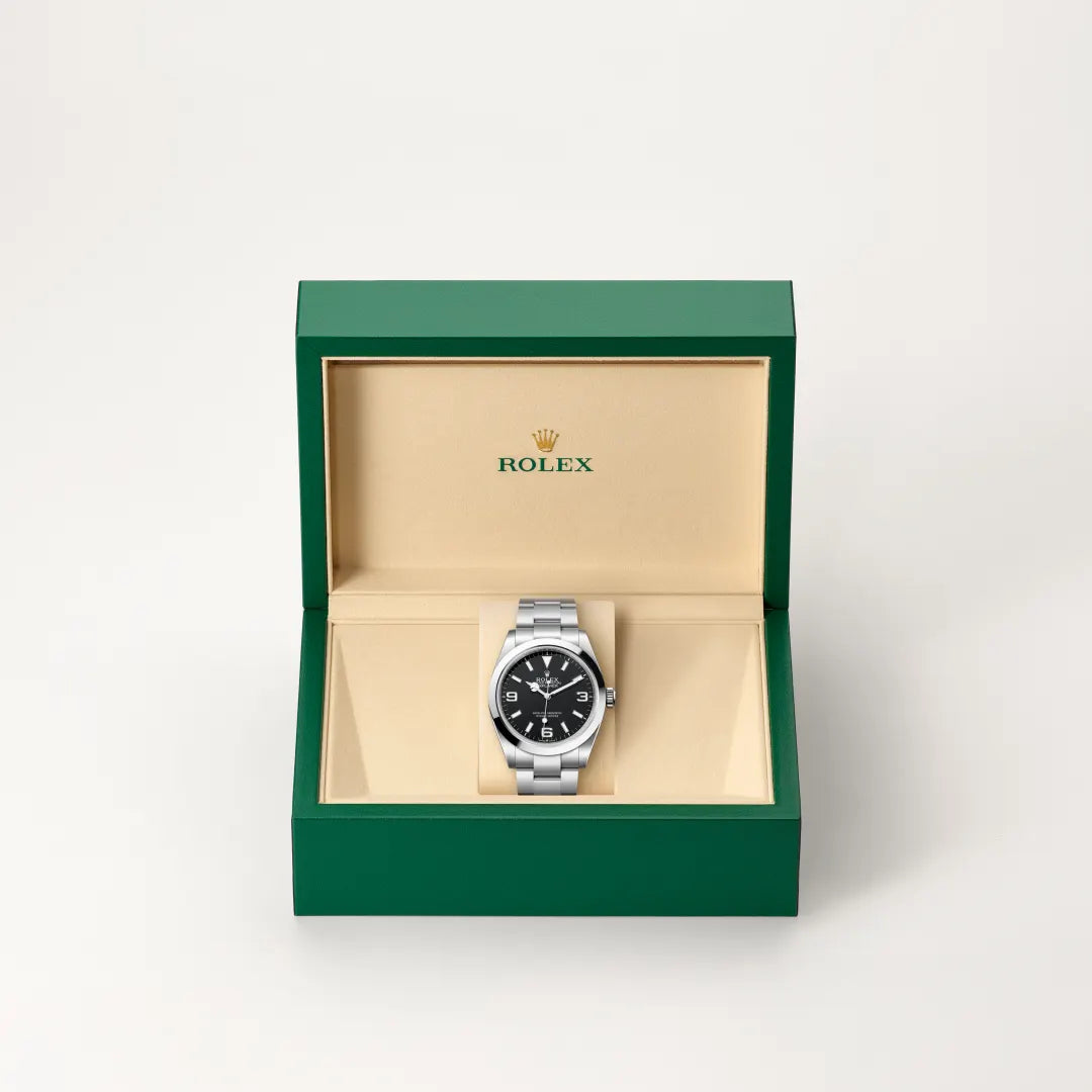 Rolex Explorer in Oystersteel, M224270-0001 - Knar Jewellery