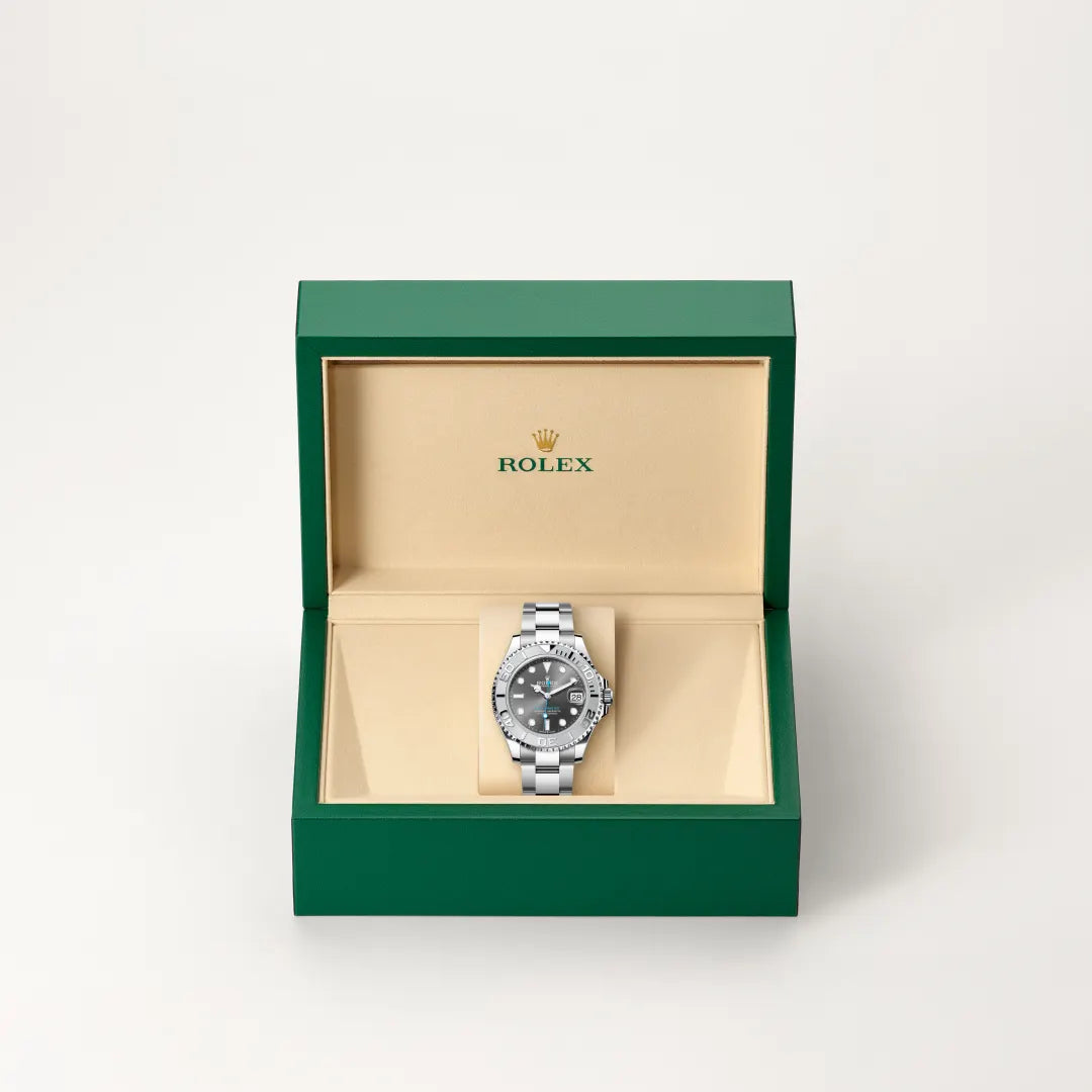 Rolex Yacht-Master in Oystersteel And Platinum, M268622-0002 - Knar Jewellery