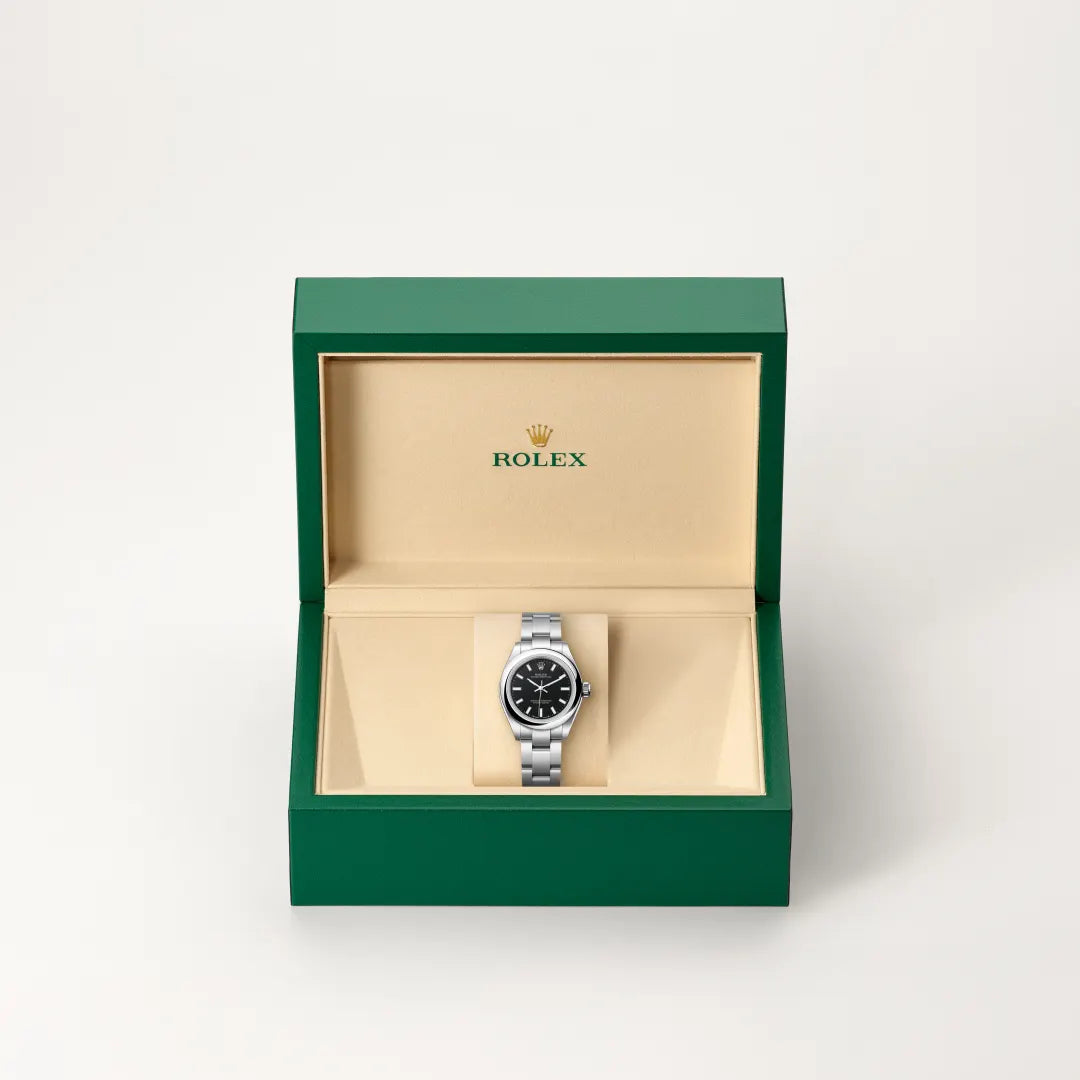 Rolex Oyster Perpetual in Oystersteel, M276200-0010 - Knar Jewellery