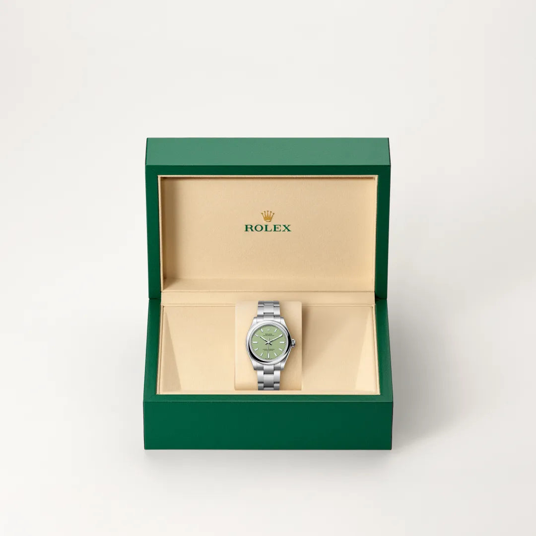 Rolex Oyster Perpetual in Oystersteel, M277200-0012 - Knar Jewellery