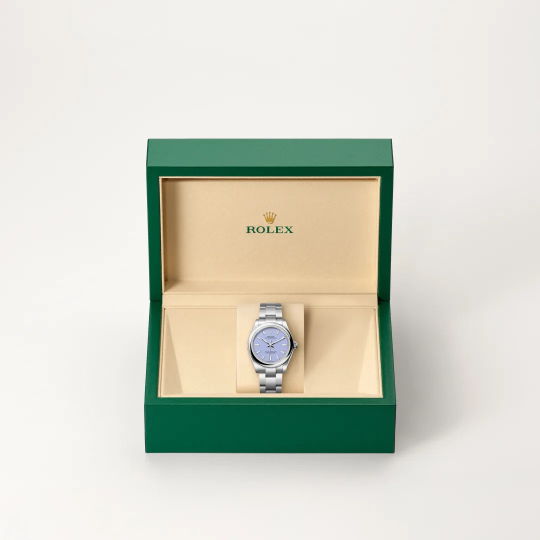 Rolex Oyster Perpetual in Oystersteel, M277200-0014 - Knar Jewellery