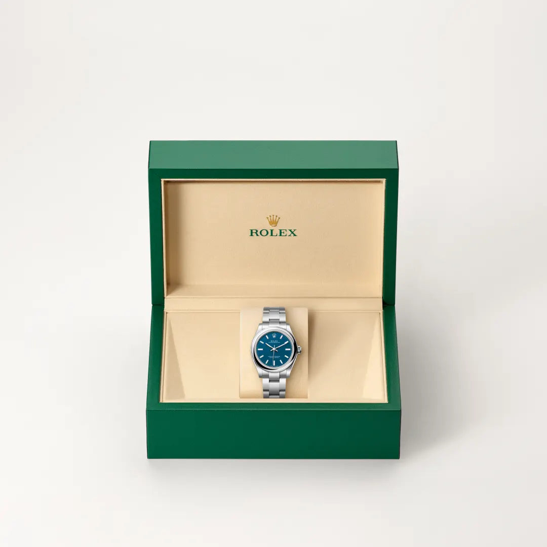 Rolex Oyster Perpetual in Oystersteel, M277200-0017 - Knar Jewellery