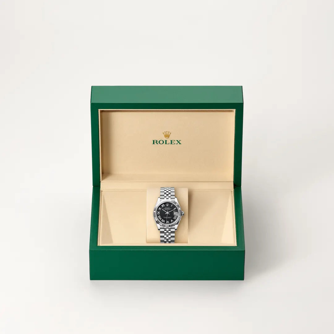 Rolex Datejust in Oystersteel And White Gold, M278274-0002 - Knar Jewellery