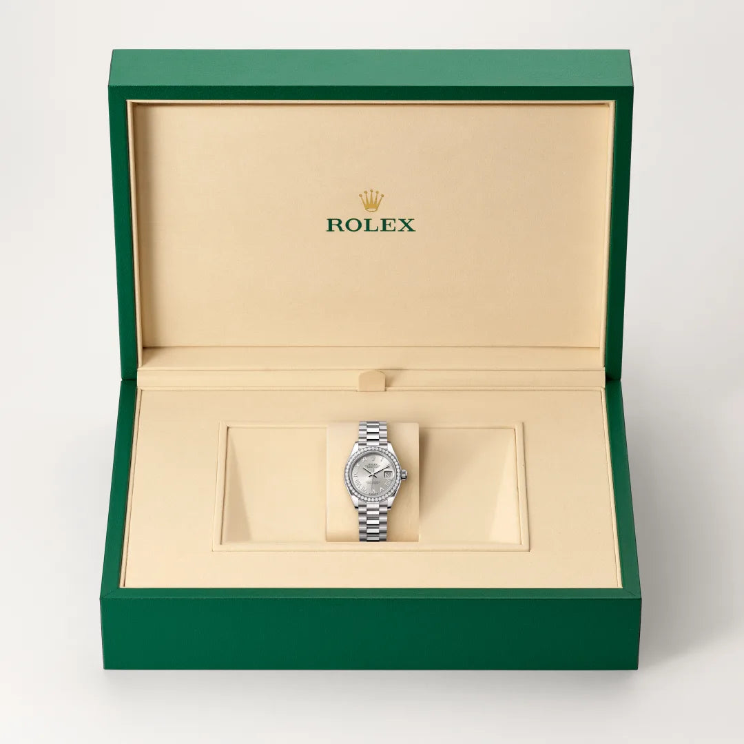 Rolex Lady-Datejust in White Gold, M279139RBR-0007 - Knar Jewellery