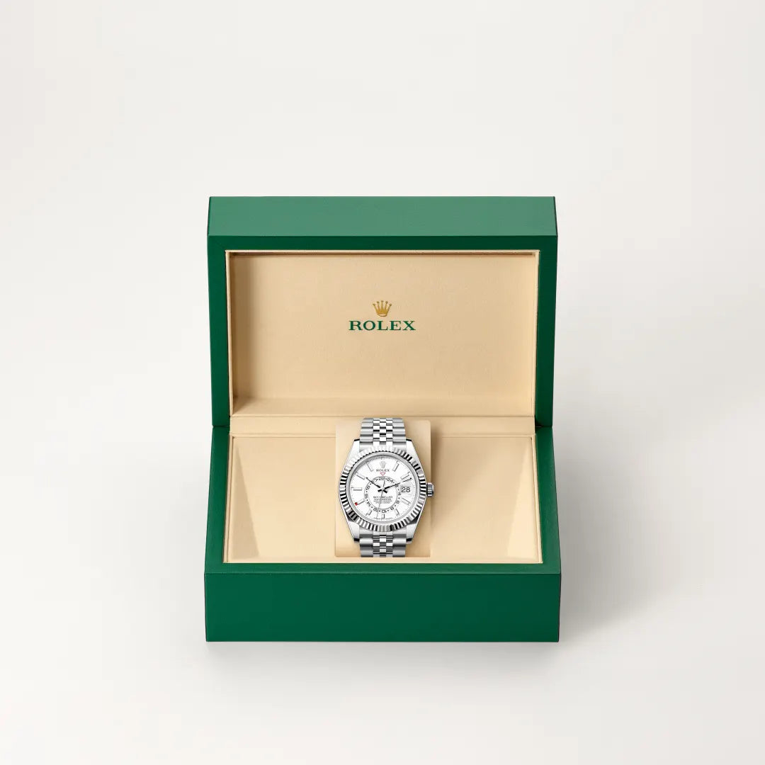 Rolex Sky-Dweller in Oystersteel And White Gold, M336934-0004 - Knar Jewellery