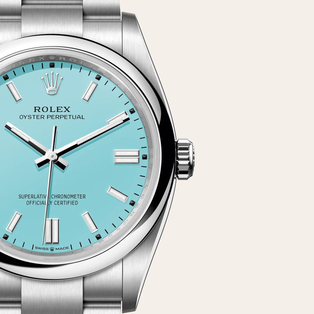 Rolex Oyster Perpetual in Oystersteel, M126000-0006 - Knar Jewellery