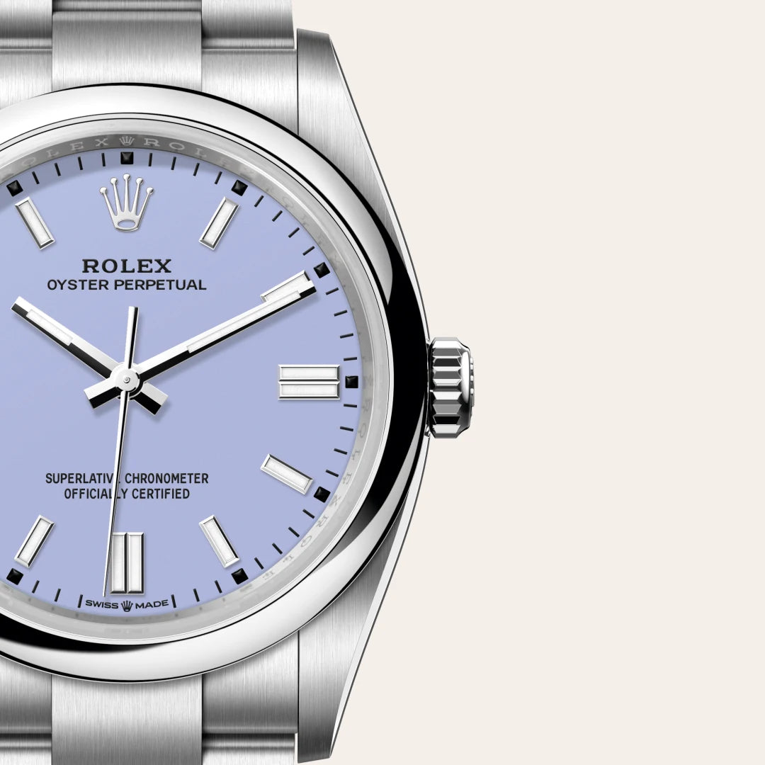 Rolex Oyster Perpetual in Oystersteel, M126000-0013 - Knar Jewellery