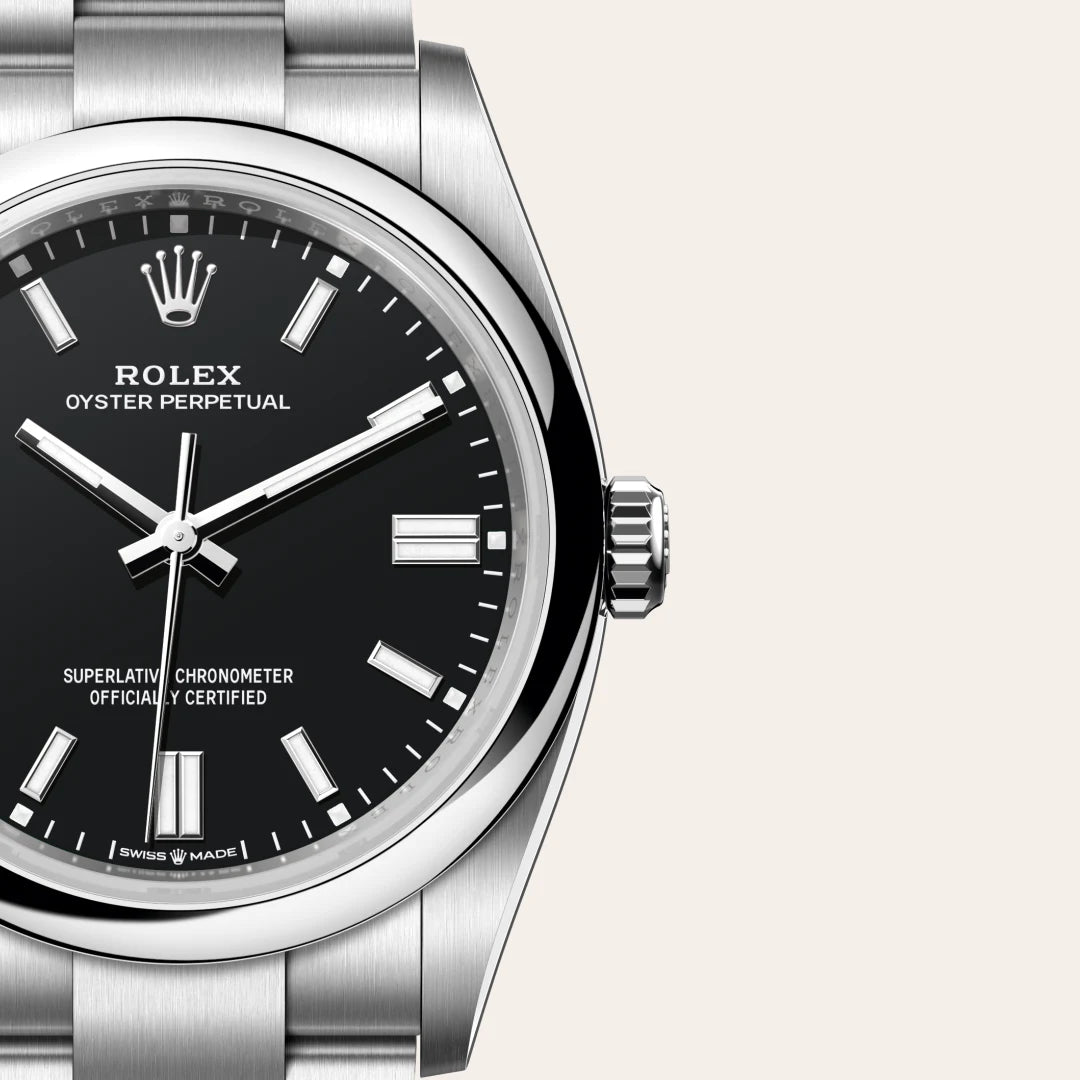Rolex Oyster Perpetual in Oystersteel, M126000-0014 - Knar Jewellery
