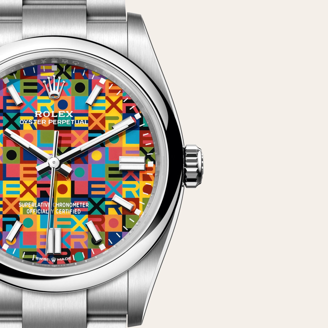 Rolex Oyster Perpetual in Oystersteel, M126000-0016 - Knar Jewellery
