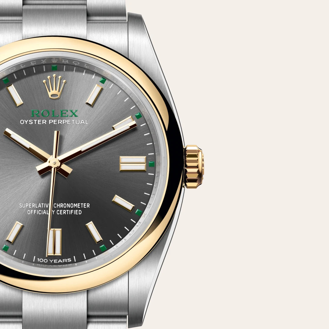 Rolex Oyster Perpetual in Oystersteel And Yellow Gold, M126003-0001 - Knar Jewellery