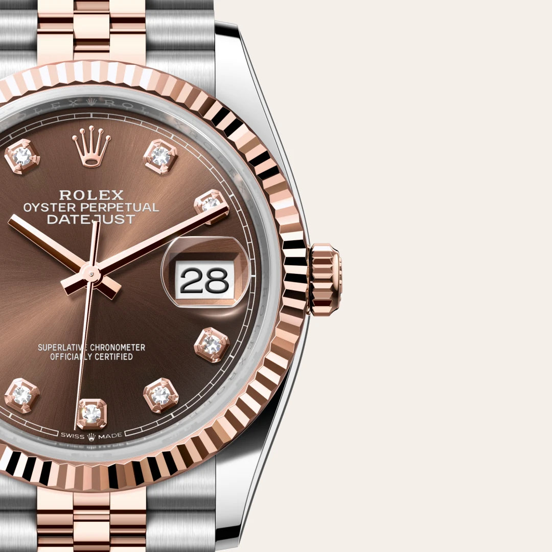 Rolex Datejust in Oystersteel And Everose Gold, M126231-0053 - Knar Jewellery