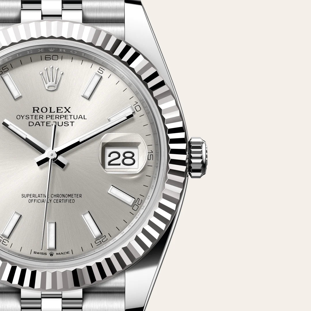 Rolex Datejust in Oystersteel And White Gold, M126334-0004 - Knar Jewellery
