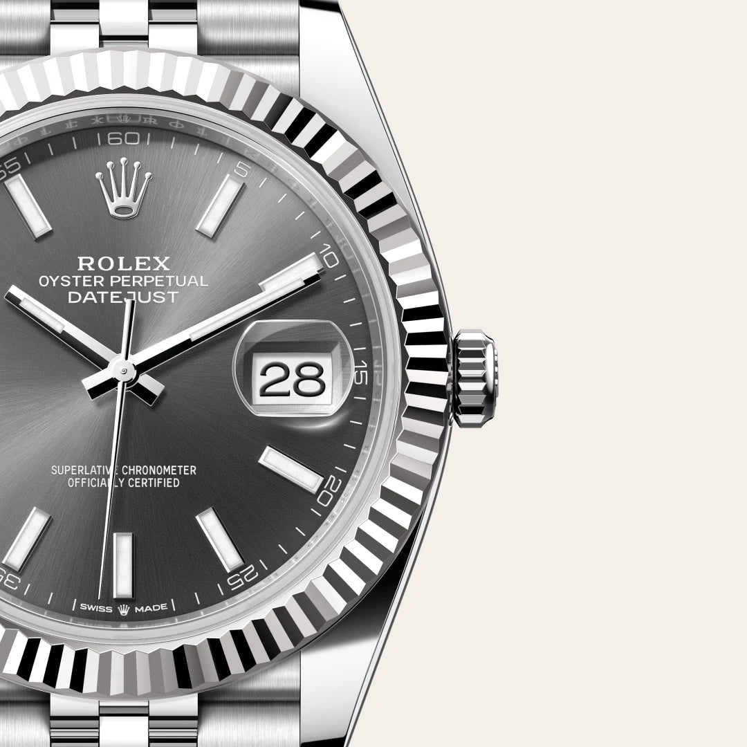 Rolex Datejust in Oystersteel And White Gold, M126334-0014 - Knar Jewellery