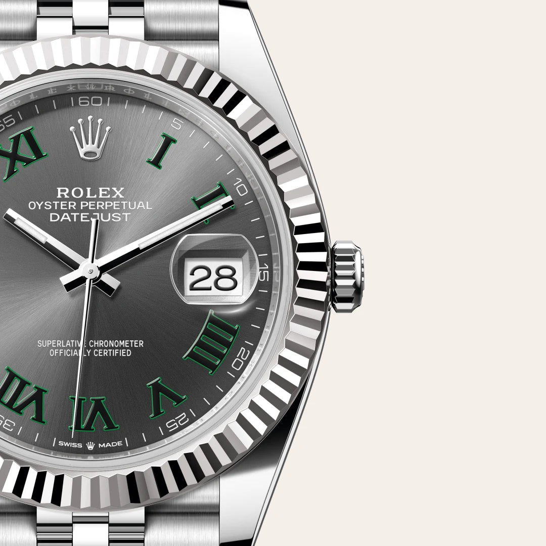 Rolex Datejust in Oystersteel And White Gold, M126334-0022 - Knar Jewellery