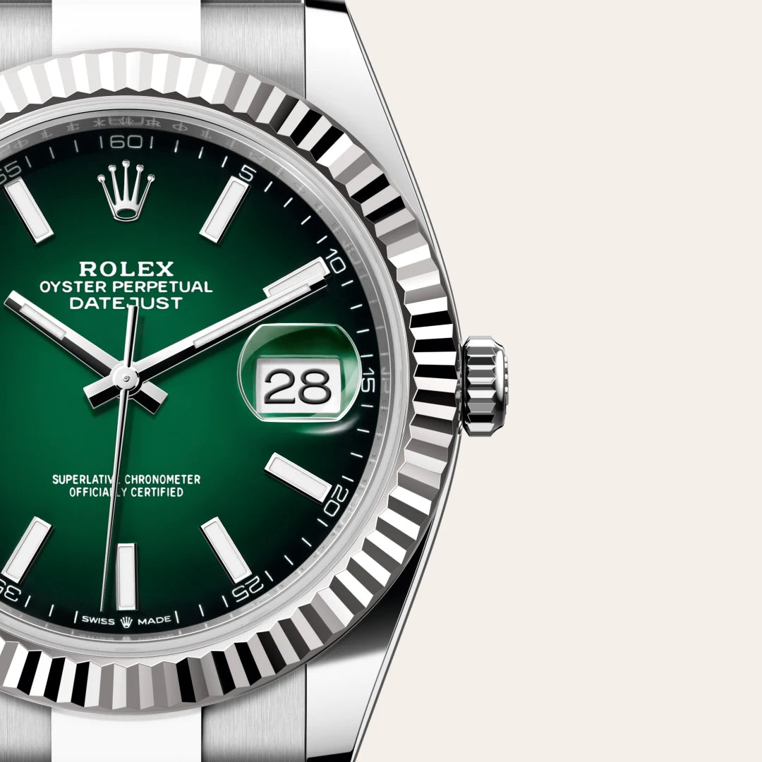 Rolex Datejust in Oystersteel And White Gold, M126334-0033 - Knar Jewellery