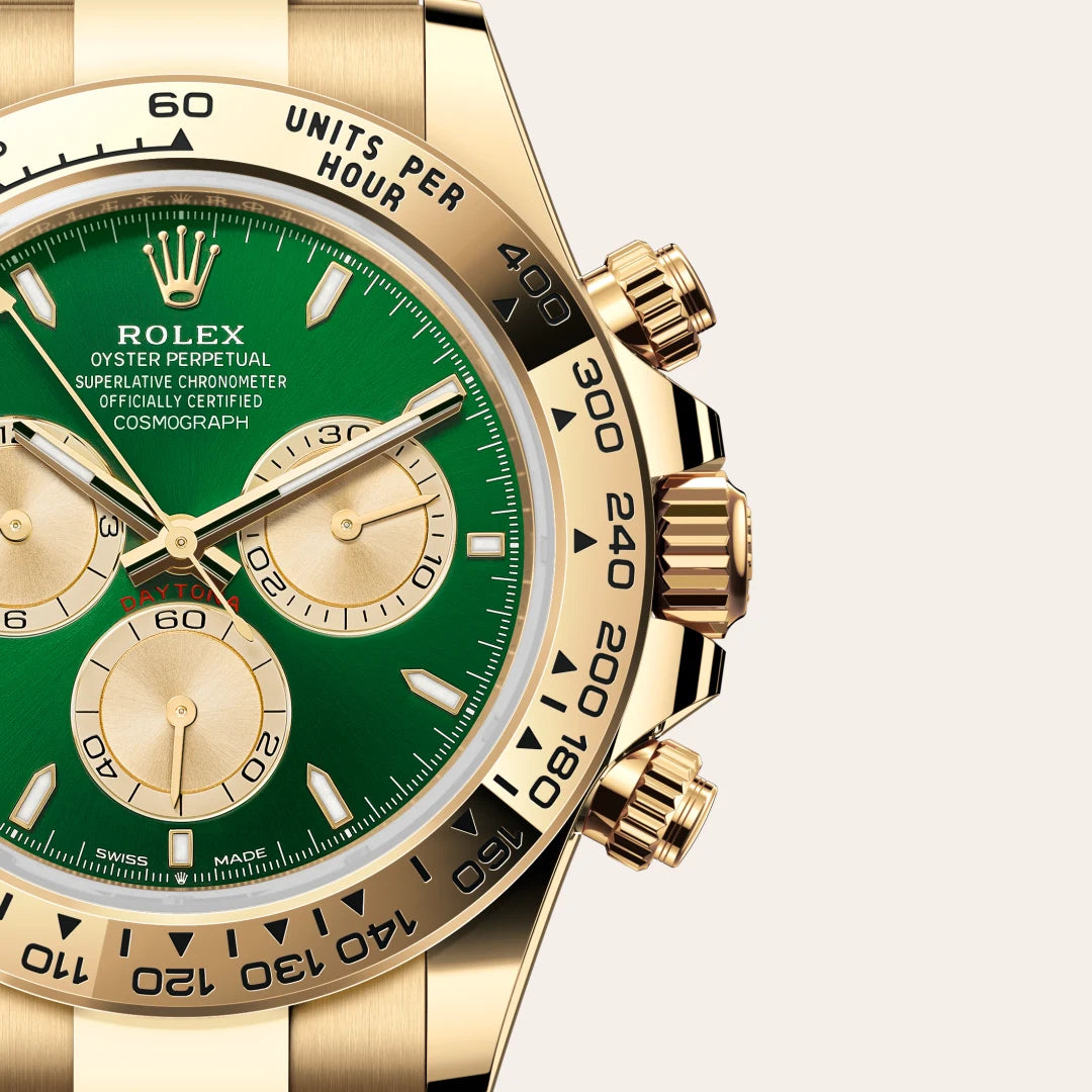Rolex Cosmograph Daytona in Yellow Gold, M126508-0008 - Knar Jewellery