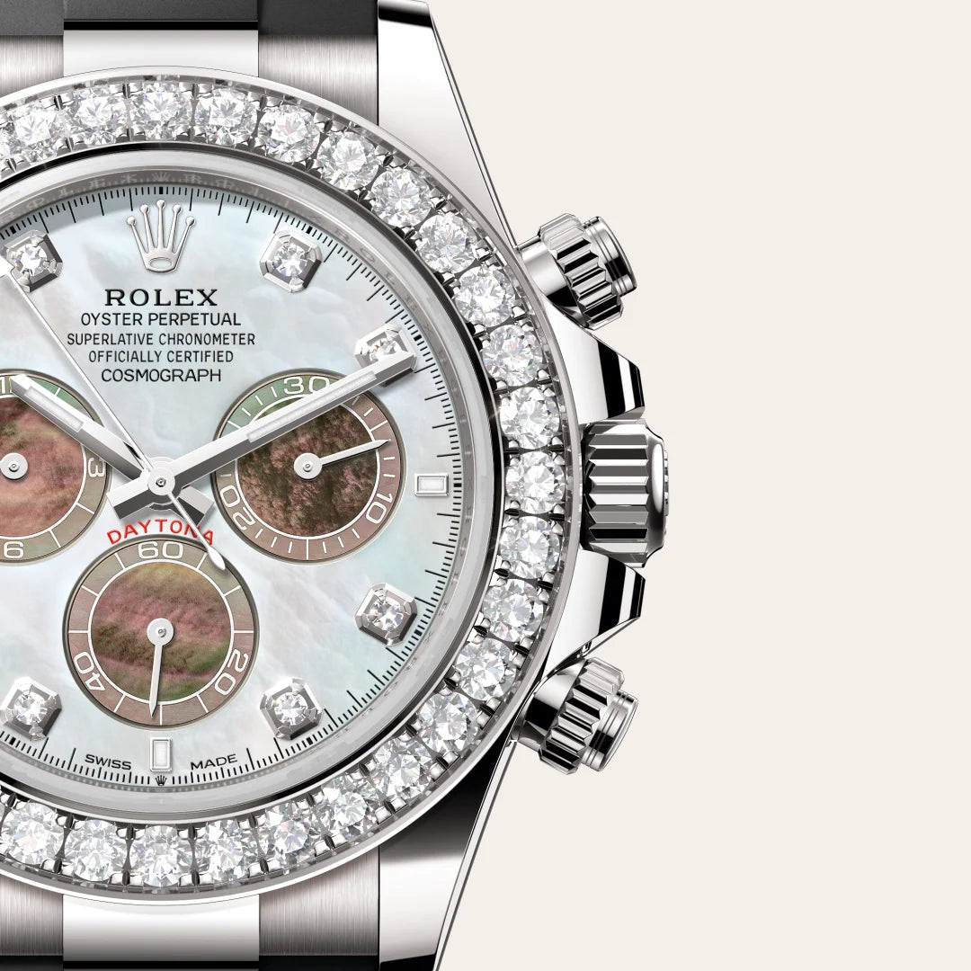 Rolex Cosmograph Daytona in White Gold, M126589RBR-0001 - Knar Jewellery