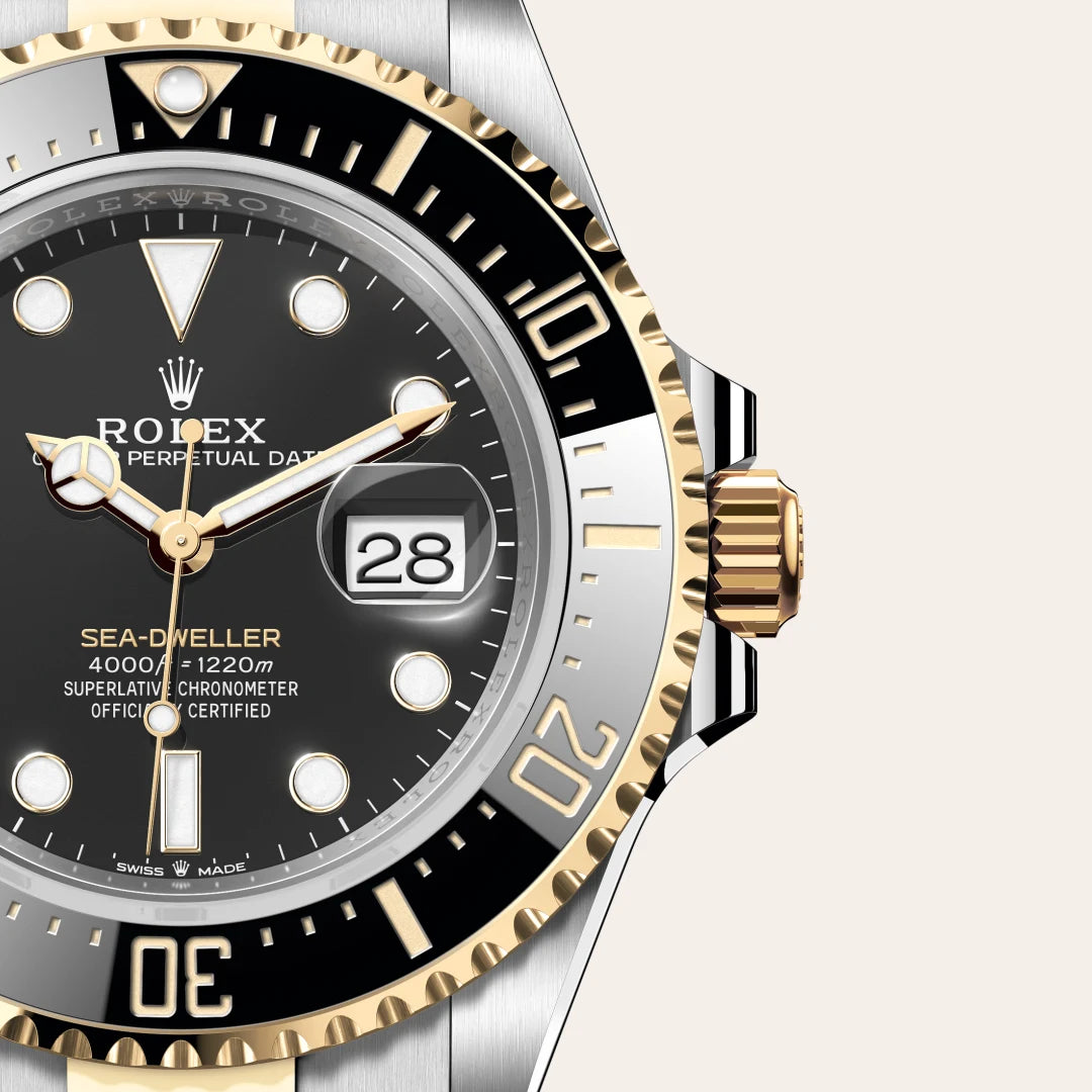 Rolex Sea-Dweller in Oystersteel And Yellow Gold, M126603-0001 - Knar Jewellery