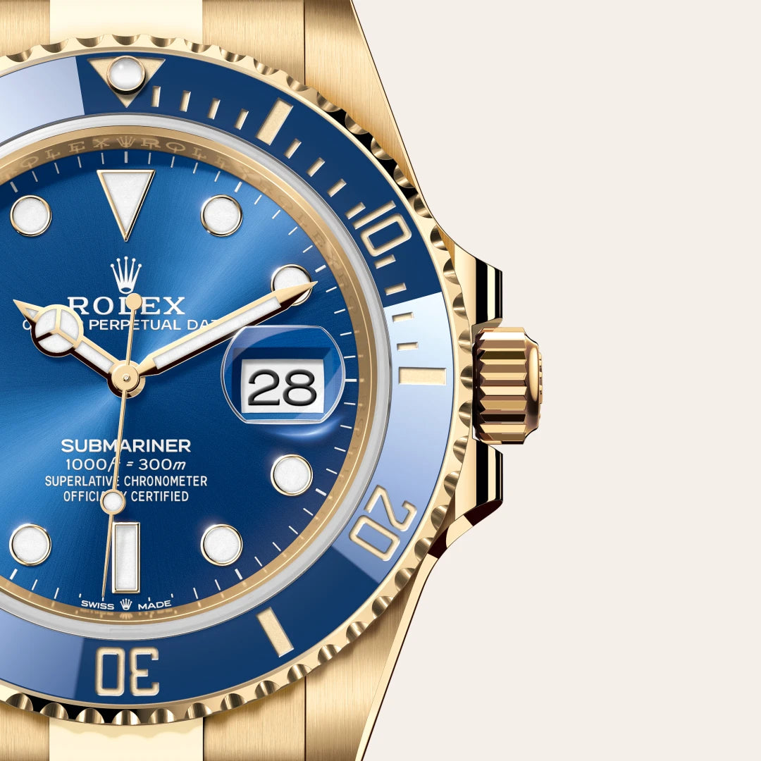 Rolex Submariner in Yellow Gold, M126618LB-0002 - Knar Jewellery