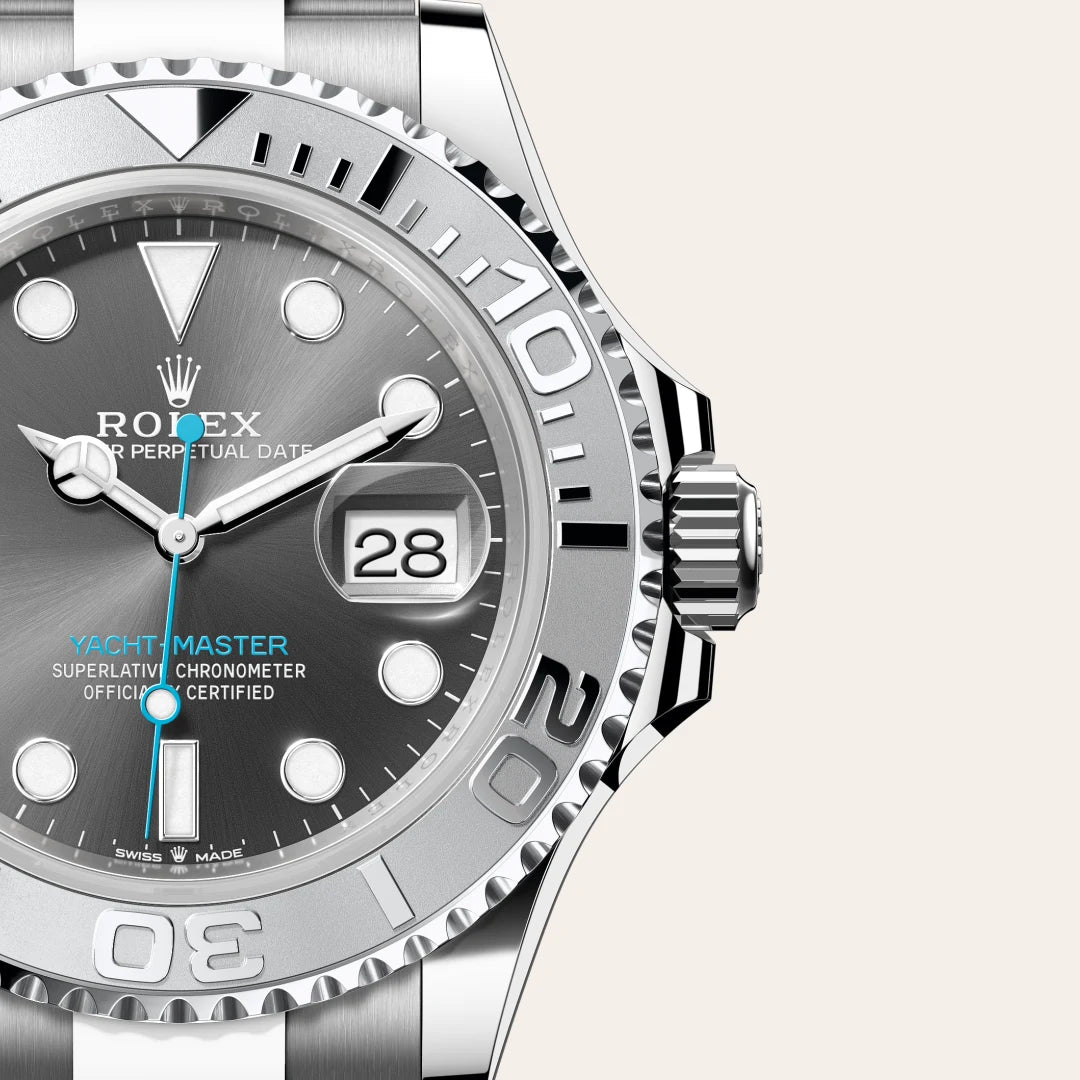 Rolex Yacht-Master in Oystersteel And Platinum, M126622-0001 - Knar Jewellery